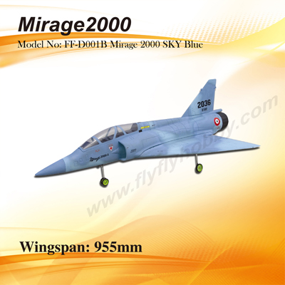 MIRAGE 2000 SKY BLUE_Kit+Gear